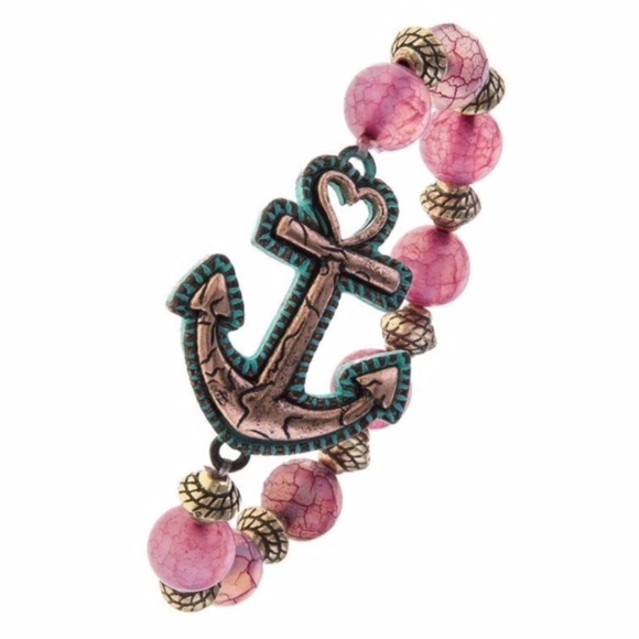 Nautical Semi Precious Stone Bracelet - Picture 2 of 2